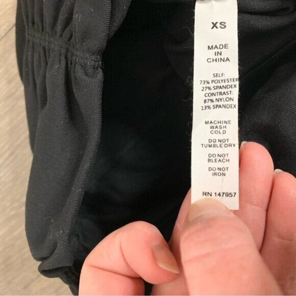 Carbon38 Echo Leggings Hero Collection Ruched Black Camo High Rise Waist Size XS - Picture 9 of 12